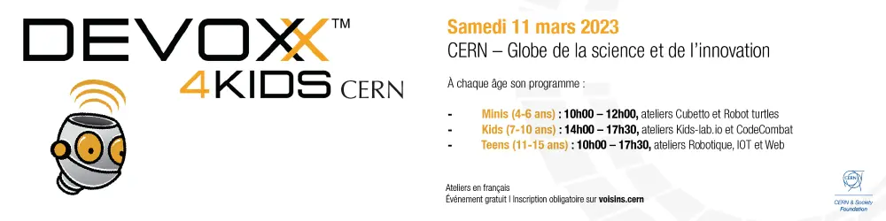 Devoxx4Kids au CERN
